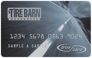 tire barn drive card