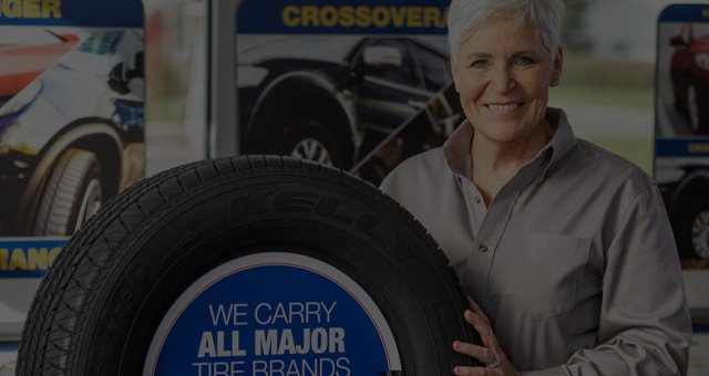 manager with tire image